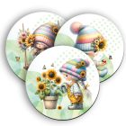 3 db bájos napraforgós manólány alátét szett (#73)