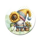 6 db bájos napraforgós manó alátét szett (#77)