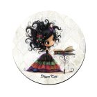 6 db cuki Könyv hercegnő kör alakú alátét szett (#83)