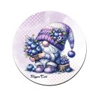 3 db cuki áfonyás manó kör alakú alátét szett (#84)