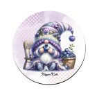 3 db aranyos áfonyás manó kör alakú alátét szett (#85)