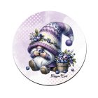 6 db cuki áfonyás manó kör alakú alátét szett (#86)