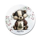 3 db aranyos téli erdei varázs kör alakú alátét szett (#97)