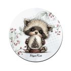 3 db kedves téli erdei varázs kör alakú alátét szett (#98)