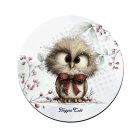 3 db kedves téli erdei varázs kör alakú alátét szett (#98)