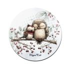 3 db tündéri téli erdei varázs kör alakú alátét szett (#100)