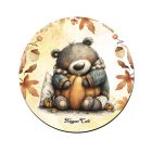 3 db cuki őszi erdei varázs kör alakú alátét szett (#101)