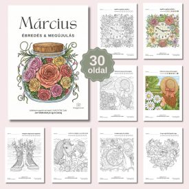   Márciusi Ébredés & Megújulás –Léleksimogató színező (PDF)