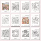Áprilisi Húsvéti Csodák – Nyomtatható léleksimogató színező (PDF)