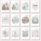 Májusi Virágzó Élet & Hála  – Léleksimogató színező (PDF)