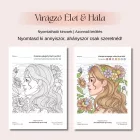 Májusi Virágzó Élet & Hála  – Léleksimogató színező (PDF)