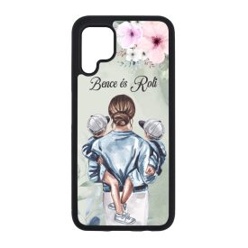 Kérd a neveddel - Anya és Kicsi Fiai szilikon Huawei tok