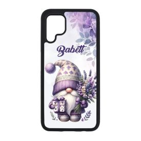   Névvel kérhető - Levendulás manó ajándékkal mintás Huawei tok