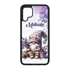   Névvel kérhető - Levendulás manó csüccs mintás Huawei tok