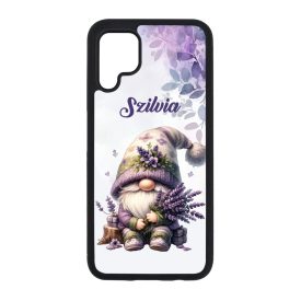   Névvel kérhető - Cuki Levendulás manó mintás Huawei tok