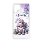 Névvel kérhető - Kedves Levendulás manó mintás Huawei tok