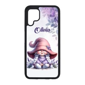   Névvel kérhető - Kalapos levendulás manólány mintás Huawei tok