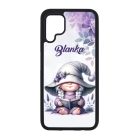 Névvel kérhető - Könyvmoly levendulás manólány mintás Huawei tok