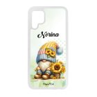 Névvel kérhető Kedves kis napraforgós manó mintás Huawei tok