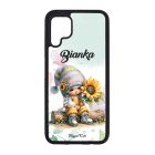 Névvel kérhető A legcukibb napraforgós manó lány mintás Huawei tok