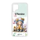 Névvel kérhető Cuki csigás napraforgós manó lány mintás Huawei tok