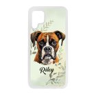 Névvel kérhető - Barna Boxer portré mintás Huawei tok