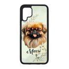 Névvel kérhető - Barna pekingi palotakutya portré mintás Huawei tok