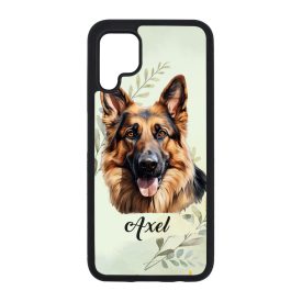 Névvel kérhető - Németjuhász portré mintás Huawei tok