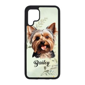   Névvel kérhető - Yorkshire terrier portré mintás Huawei tok