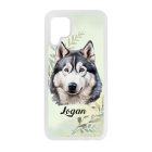 Névvel kérhető - Husky portré mintás Huawei tok