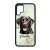 Névvel kérhető - Fekete Labrador Retriever portré mintás Huawei tok