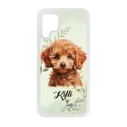 Névvel kérhető - Kis barna uszkár portré mintás Huawei tok