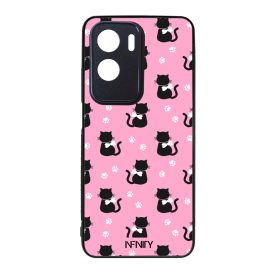 Cuki masni és tapi cica mintás Honor tok