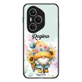   Névvel kérhető Kerékpáros napraforgós manó mintás Honor tok