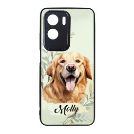   Névvel kérhető - Golden Retriever portré mintás Honor tok