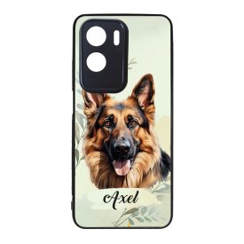 Névvel kérhető - Németjuhász portré mintás Honor tok