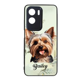   Névvel kérhető - Yorkshire terrier portré mintás Honor tok
