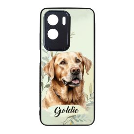   Névvel kérhető - Sárga Labrador Retriever portré mintás Honor tok