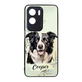 Névvel kérhető - Border Collie portré mintás Honor tok