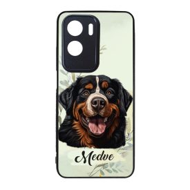 Névvel kérhető - Berni pásztor portré mintás Honor tok