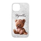 Cuki maci Téli mintás iPhone tok