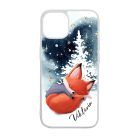 Tündéri róka Téli mintás iPhone tok