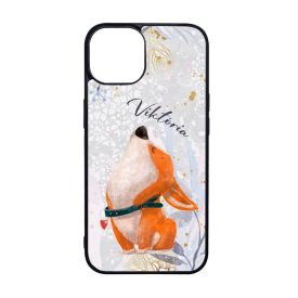Cuki corgi kutyus Téli mintás iPhone tok