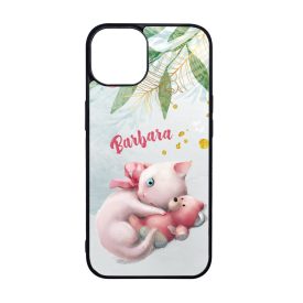 Cica macival Téli mintás iPhone tok