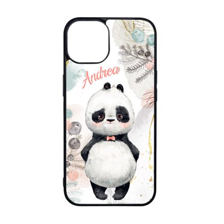 Édes kis Panda Téli mintás iPhone tok