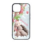 Nyuszi és Süni Téli mintás iPhone tok