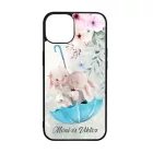 Esernyos nyuszi szerelem iPhone tok
