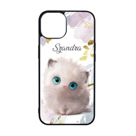 A nevem Hógolyó Cuki cicus iPhone tok