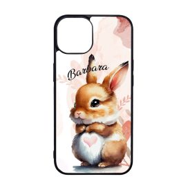 Szíves pocakú nyuszika iPhone tok