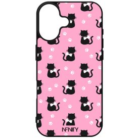 Cuki masni és tapi cica mintás iPhone tok